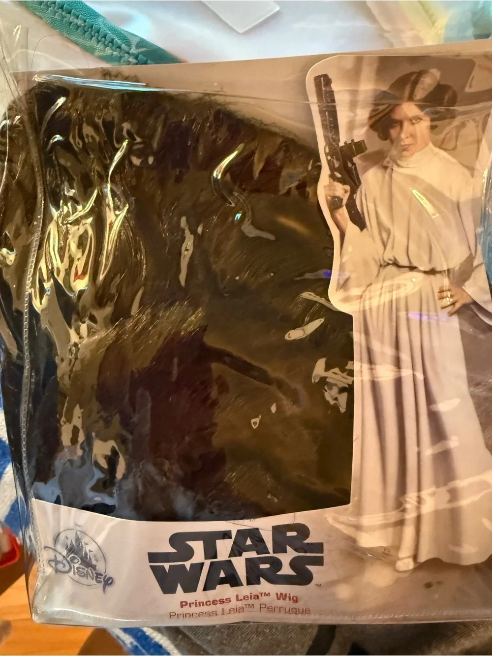 Disney store Star Wars Princess Leia costume + wig 3 - Picture 3 of 5